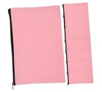 SOIMISS Lot de 6 Pochettes Zippées Multifonctions 20x14 Cm en Tissu Rose Clair, Pochette Rangement Maquillage, Accessoires et Bijoux, Trousse Compacte Voyage pour Femmes et Filles