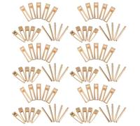 SOIMISS Lot de 60 Pincettes à Cheveux en Métal Mignonnes 6 CM Ensemble Créatif 3 Styles Barrettes Creuses Pinces Antidérapantes Dorées Accessoires Cheveux pour Femmes et Filles Usage