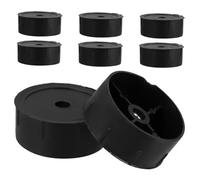 SOIMISS Lot De 8 Bouchons De Remplacement pour Poteau d'arbre À Chat : Bouchons De Tube Noirs M10 De Remplacement pour Pièces De Griffoir À Chat À - - Améliorent La