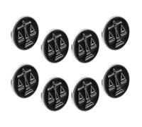 SOIMISS Lot de 8 Broches Balance Signe Astrologique Vintage Accessoire Zodiaque Élégant pour Homme et Femme Broche Fine pour Veste Robe et Paquet à Dos Bijou Revers Polyvalent
