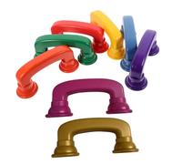 SOIMISS Lot de 8 Téléphones Éducatifs en Plastique pour Tout-Petits Jouets Chuchotés Colorés Matériau ABS Développement Précoce Activités Ludiques pour Garçon et Filles
