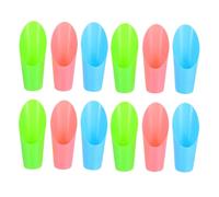 SOIMISS Lot de Pelles à Transplanter pour Plantes Succulentes et Bonsaï, Micro-Jardinage Intérieur, Plastique Robuste, 12 Pièces, Outils Légers pour Terrarium et Culture en Pot