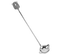 SOIMISS Louche à Sauce Acier Inoxydable Épaissie avec Bec Verseur Incliné Manche Long Ergonomique pour Service Précis de Sauces et Potages Cuillère Polyvalente et Facile à Utiliser