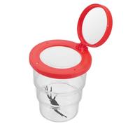SOIMISS Loupe Insectes Garçon Fille Set Dobservation Nature Durable et Sécurisé Boîte Collection Insectes avec Loupe Rouge pour Apprentissage Scientifique et Exploration Extérieure