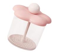 SOIMISS Machine à Mousse Nettoyante Visage Compacte Rose Formateur De Bulles Manuel Pour Usage Domestique Nettoyage Visage Quotidien