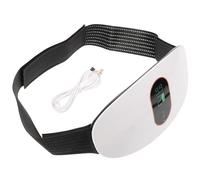 SOIMISS Machine de Massage Abdominale Portable Ceinture Amincissante Électrique à Vibrations Masseur de Ceinture pour Massage Profond Relaxant Poure Utilisation
