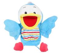SOIMISS Main Peluche Canard Bouche Interactif pour Bouche Mobile pour Jeu Imagination et Développement des Compétences