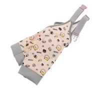 SOIMISS Manchon de Protection Réglable pour Patte Arrière de Chien XXL, Coudière Respirante en Tissu Extensible Jaune, Protège-Pattes pour Animaux en Convalescence, Soutien Articulaire