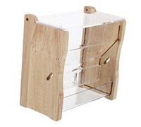 SOIMISS Mangeoire à Poulet Rutin mangeoire pour Poulets à l'épreuve des Rats détient soi Bird Feeder mangeoires pour Oiseaux Cas d'alimentation pour Animaux de Compagnie Bol d'alimentation