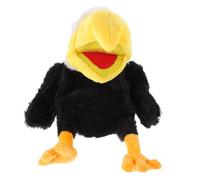 SOIMISS Marionnette Main Peluche Hibou Interactif Marionnette Animale pour Jeu de Rôle et Conte Garçon Fille