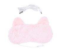 SOIMISS Masque Chauffant USB pour Sommeil Carton Masque Occultant Réchauffant pour Yeux Sensibles Confortable et Relaxant