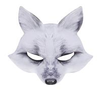 SOIMISS Masque de Carnaval Demi-Masque Renard en EVA Léger et Confortable pour Fête Costumée Halloween et Cosplay