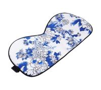 SOIMISS Masque de Sommeil en Soie Naturelle de Mûrier Doux et Ajustable Cache-Yeux à Fleurs Petites Léger et Lavable pour Voyage Sommeil Profond et Détente