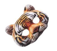 SOIMISS Masque Demi-Tête de Tigre en EVA pour Adultes Masque D’Animaux Réaliste pour Déguisement Halloween Carnaval et Soirées Cosplay Accessoire Léger et Confortable pour Fêtes