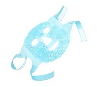 SOIMISS Masque Facial Froid Chaud Réutilisable avec Sangle Élastique Contour Complet Du Visage Soulagement des Maux de Tête et Œdèmes Masque Gel Apaisant pour Femme Usage à Domicile et