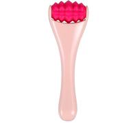 SOIMISS Massage Visage Et Yeux Appareil Portable Pour Massage Du Front Cou Et Contour Des Yeux Améliore Absorption Du Sérum Rose
