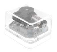 SOIMISS Mécanisme Boîte Musique Transparent Acrylique Accessoire de Remplacement pour Petite Boîte Musicale et Apaisante et Facile à Installer