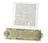 SOIMISS Mezouza Décorative en Métal Vintage, Ornements Religieux Juifs, Style Bronze, Surface Lisse sans Danger, Décoration Murale pour Maison Et Bureau, Ornement Unique