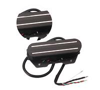 SOIMISS Micro de Guitare Électrique 4 Fils Simple Entièrement Pièce de Rechange Gma310 Compatible Guitares Électriques