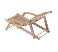 SOIMISS Mini Chaise de Plage Miniature pour Maison de Poupées Mobilier Décoratif et Accessoire de Décoration pour Jeu et Éducation