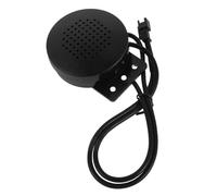 SOIMISS Mini Klaxon Pneumatique 2 Broches pour Véhicule, Haut-Parleur Audio Compact, Puissant et Fiable, Câble Intégré, Klaxon de Voiture Bruyant, Accessoire Audio Automobile,