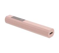 SOIMISS Mini Lampe à Ongles LED Portable Sèche-ongles Rapide Petite Taille Couleur Rose pour Manucure à Domicile avec Fonction Minuterie