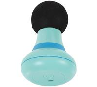 SOIMISS Mini Masseur Portatif Électrique Musculaire Bleu, Pistolet de Massage 6 Niveaux, 4 Têtes Interchangeables, Relaxation et Soulagement Dos Cou Jambes, Usage Domestique et Sportif