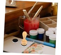 SOIMISS Mini Outil de Mélange Encre Rond avec Mousse de Rechange pour Distress Ink Pinceaux de Mélange pour Scrapbooking Accessoire Pratique pour Encres et Peinture Artistique