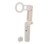 SOIMISS Mini Perche Selfie Magnétique pour Smartphone, Trépied à Quatre | Plastique Blanc, Télécommande Détachable, Position Stable, Prises Flexibles, pour Coques Magnétiques et Photos de Groupe