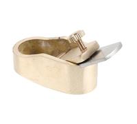 SOIMISS Mini Rabot à Pouce en Laiton pour Violon Lame 12mm, Outil Compact pour Travail du Bois Précis, Améliore la Qualité Sonore, pour Projets de Lutherie