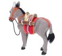 SOIMISS Miniature Âne Figurine Réaliste Plastique Modèle Animaux Simulés pour Décoration et Apprentissage Garçon Fille Figurine Ferme et Détail Couleur Aléatoire Couleur Aléatoire