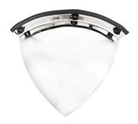 SOIMISS Miroir Convexe Mural en Acrylique 40 CM de Périmètre Miroir de Sécurité d'Angle Mort pour Intérieur et Extérieur Grand Angle pour Supermarché et Garage