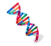 SOIMISS Modèle de Double Hélice Adn pour Garçon et Filles Jouet Éducatif à Construire Soi-Même Kit Scientifique Interactif Stimule la Compréhension Génétique Raisonnement Cognitif