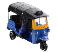 SOIMISS Modèle Tricycle Vintage Alliage Bleu Décoration Bureau Rétro Résistante Cadeau Collection