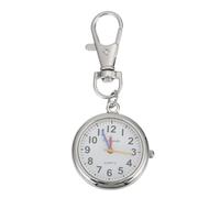 SOIMISS Montre Numérique à Chiffres Lisibles pour Garçon Fille Et Seniors Montre De Poche Portable Étanche Facile à Lire pour Écoliers Et Personnes Âgées Design Moderne Argenté