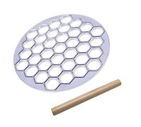 SOIMISS Moule à Raviolis Aluminium Ustensile de Cuisine Multi pour Maison Moule à Dumplings Adhérent avec Aide Rapide pour Pâtes Fraîches et Garnitures Maison