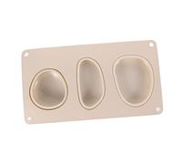 SOIMISS Moule Silicone Cavités Forme Galets Ovale Moule pour DIY Plâtre Artisanat Créatif Couleur Aléatoire Couleur Aléatoire