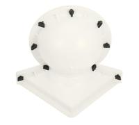 SOIMISS Moule Sphère pour Pilier Romain et Boule Fleurie Forme Ronde pour Décoration Feng Shui Moule Béton Multiusage pour Bricolage et Décors de Mariage