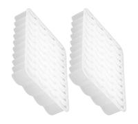 SOIMISS Moules Miniatures en Silicone Souple pour Briques Murales, 2 Pièces, Accessoires pour Table à Sable, pour Loisirs Créatifs Éducatifs et Décoration Miniature, Moulage Précis