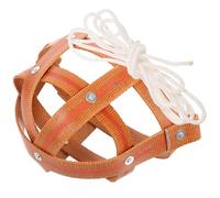 SOIMISS Muselières pour Chevaux Et Bovins Anti-Morsure, Respirante en Cuir, Taille Moyenne, Usage Élevage Et Protection Agricole, Adaptées Aux Animaux De Ferme