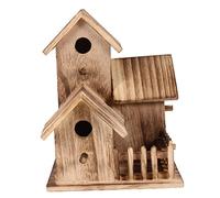 SOIMISS Nichoir à Oiseaux en Bois Nid D'oiseau des Bois Maison D'oiseau Bricolage Écologique Décoration De Jardin Artisanat Éducatif pour Garçon Et Filles Extérieur