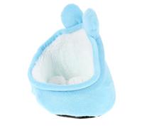 SOIMISS Nid de Hamster Chaud en Peluche, Maison Vache pour Cochons D’Inde | Havre Doux pour Repos Hivernal, Convient aux Petits Animaux, Style Vache, Espace Cosy pour Dormir et Se Cacher