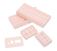 SOIMISS Outil à Perles en Pâte Polymère Compatible Moules en Plastique Ronds pour Créer des Perles Sphériques 4/6/8 Mm pour Créations Artistiques DIY