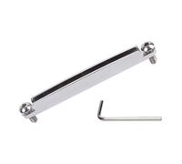 SOIMISS Outil de Réglage Hauteur pour Chevalet de Guitare Acoustique, Plaque de Levage en Métal Argenté, Accessoire Compact pour Instrument, pour Guitare Folk et Country, Outil Pratique