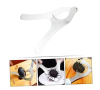 SOIMISS Outil Ouverture Fruits de Mer Acier Inoxydable Coupe- Compact pour Ouvrir Oursins et Coquillages Ustensile de Cuisine Robuste et pour Usage Domestique