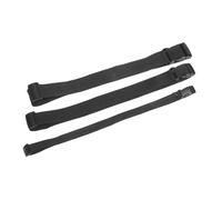 SOIMISS Pack De 3 Pièces Prolongateur De D'école Ajustable Bandoulière Supplémentaire Sangles pour Les Sacs Extension Sangles pour Sacs Ceinture Extenseur Bretelles Black Nylon