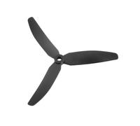 SOIMISS Paire D'hélices 5030 3 Pales Rotation Droite et Gauche en Plastique Dur Noir, Légère et Facile à Installer pour Quadricoptère et Drone Avion Rc