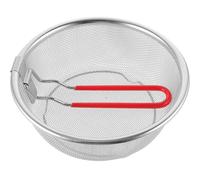 SOIMISS Panier à Frire Acier Inoxydable avec Maille Fine et Poignée Amovible Panier de Cuisson Multifonction pour Casserole et Friteuse Résistant et Facile à Nettoyer