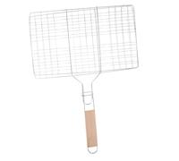 SOIMISS Panier à Grillades pour Barbecue Métallique pour Poisson Et Viande Outil De Cuisson Pratique pour Pique-
