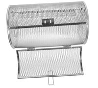 SOIMISS Panier de Grillade Rotatif INOX pour Four et Barbecue Accessoire Friteuse à Air pour Rôtir Légumes Patates Légumes Racines Noix Cage Métallique pour Cuisson Uniforme